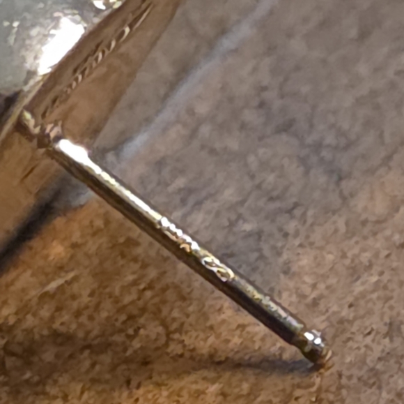 18K / STERLING BAYANIHAN EARRINGS 9.07 Grams 14K POST ANTIQUE/ VINTAGE - Picture 4 of 8